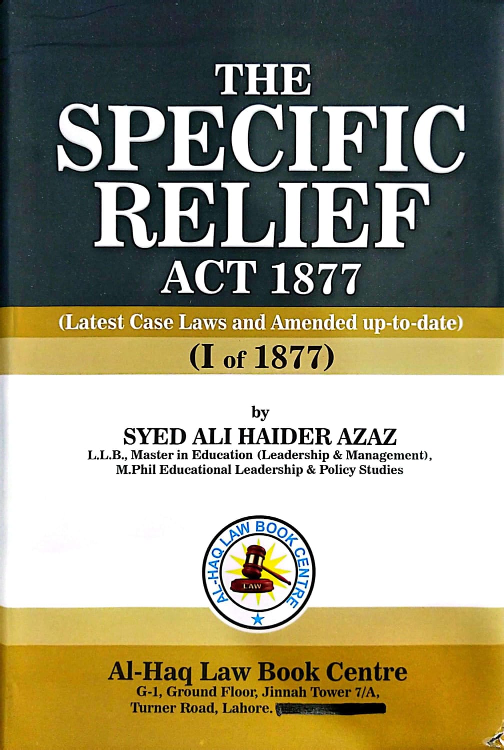 The Specific Relief Act 1877 - Pakistan Law House