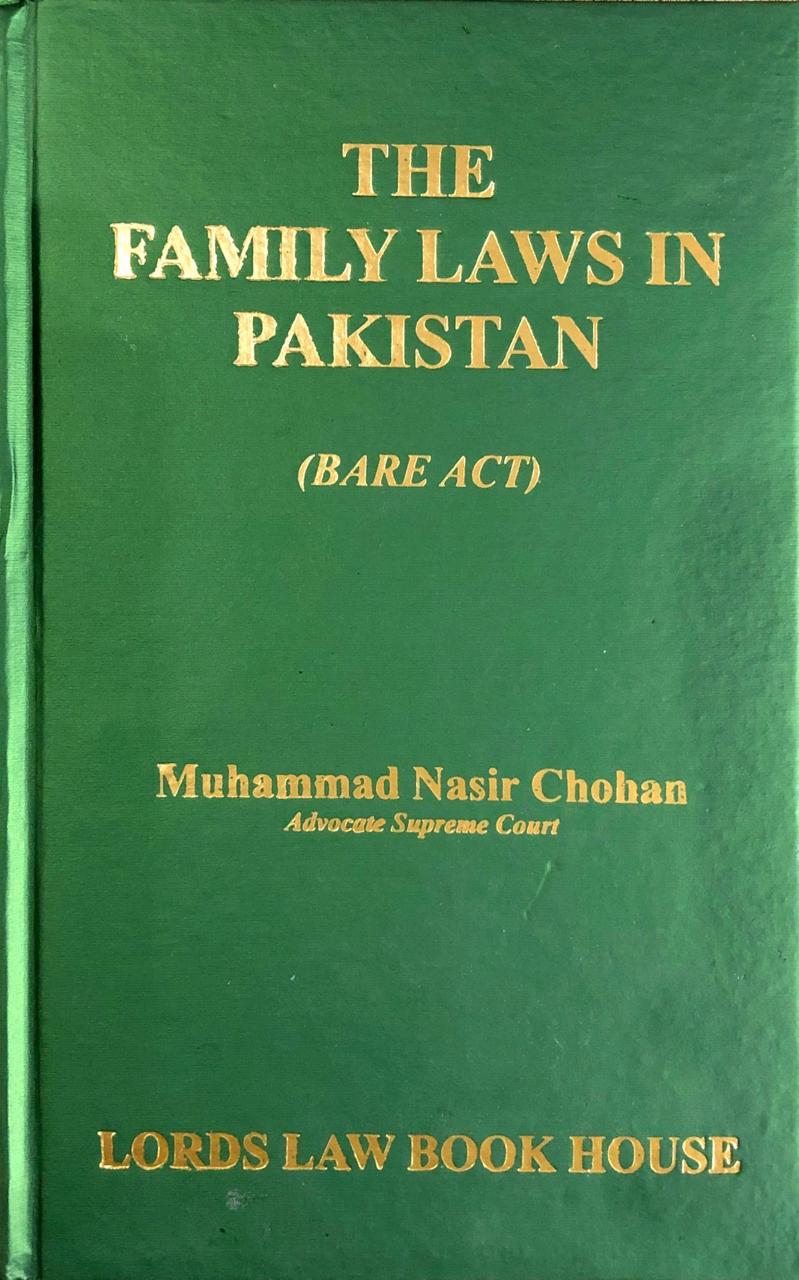 The Family Laws in Pakistan (Bare Act). Ed 2026 - Pakistan Law House